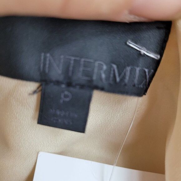 Intermix Silk Top Feminine Country Floral Strappy Boho Cottage Core Cream Sz S - Picture 4 of 10